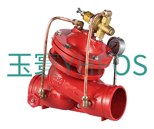 溝槽/卡箍式可調減壓閥--YX8741X